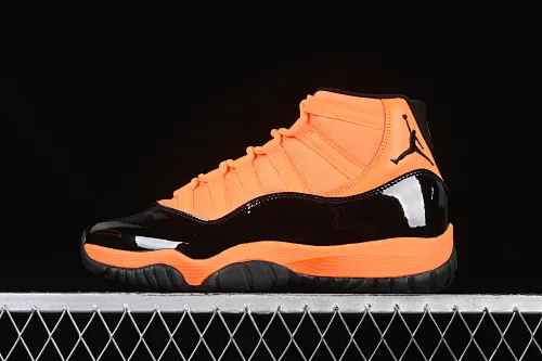All categories Air Jordan Jordan series basketball shoes Air Jordan 11 Air Jordan 11 Retro AJ11 Joe 11 black orange high-top basketball shoes CT8012-800